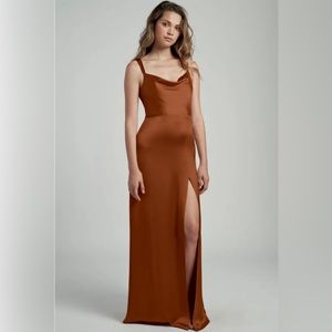Jenny Yoo Gina Bridesmaid Dress in Copper